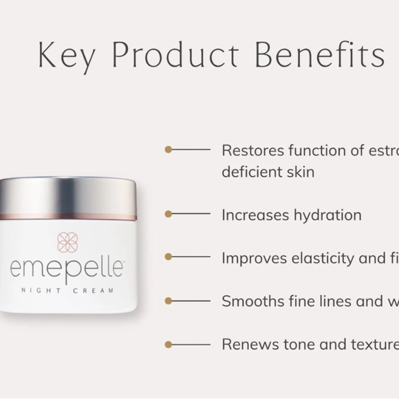 -!ew in seal box Emepelle Night Cream 48 g / 1.7 FL OZ Authentic - Picture 3 of 3